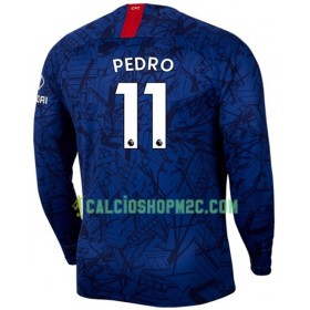 Chelsea PEDRO 11 Maglia Prima 2019/2020 Manica Lunga